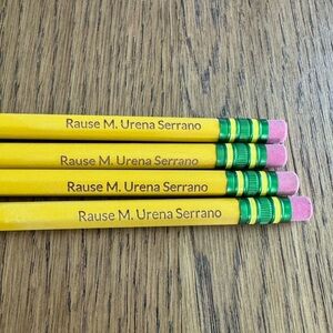 Customized pencils